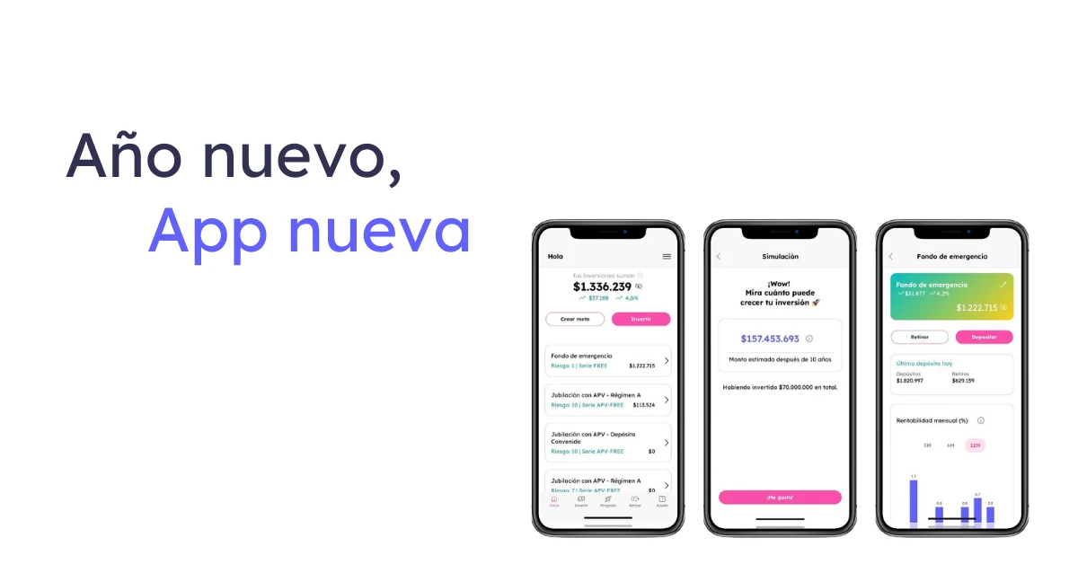 Año nuevo, App nueva
