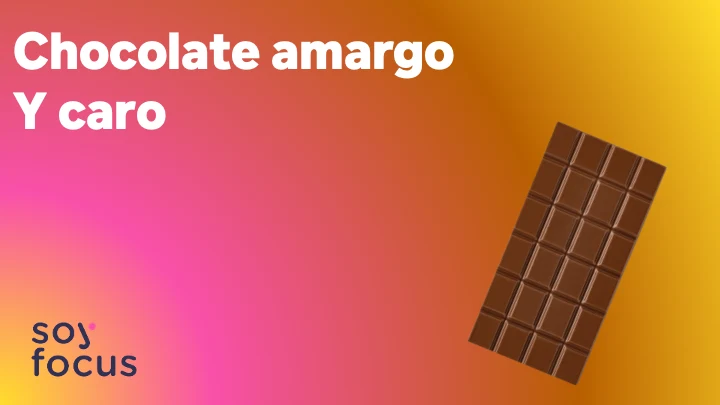 Chocolate amargo …. y caro