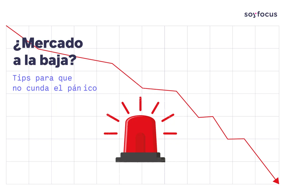 5 formas de actuar cuando el mercado va a la baja